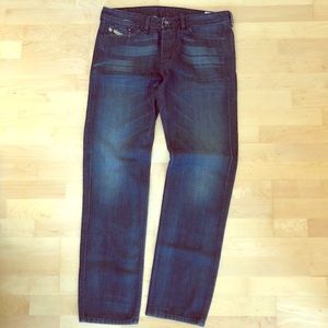 Diesel Men’s Dark Blue Jeans